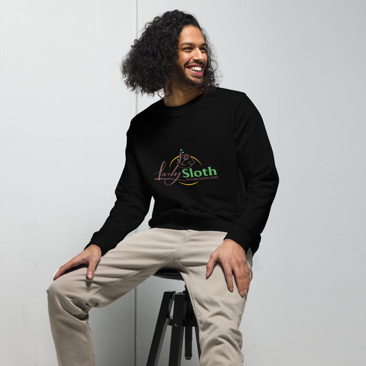 Lively Sloth Unisex organic sweatshirt