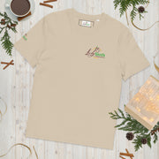 Pickleball logo unisex organic cotton t-shirt